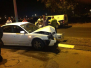 بالصور: إصابة متوسطة لسيدة من يافا بحادث طرق ذاتي في مدينة اللد